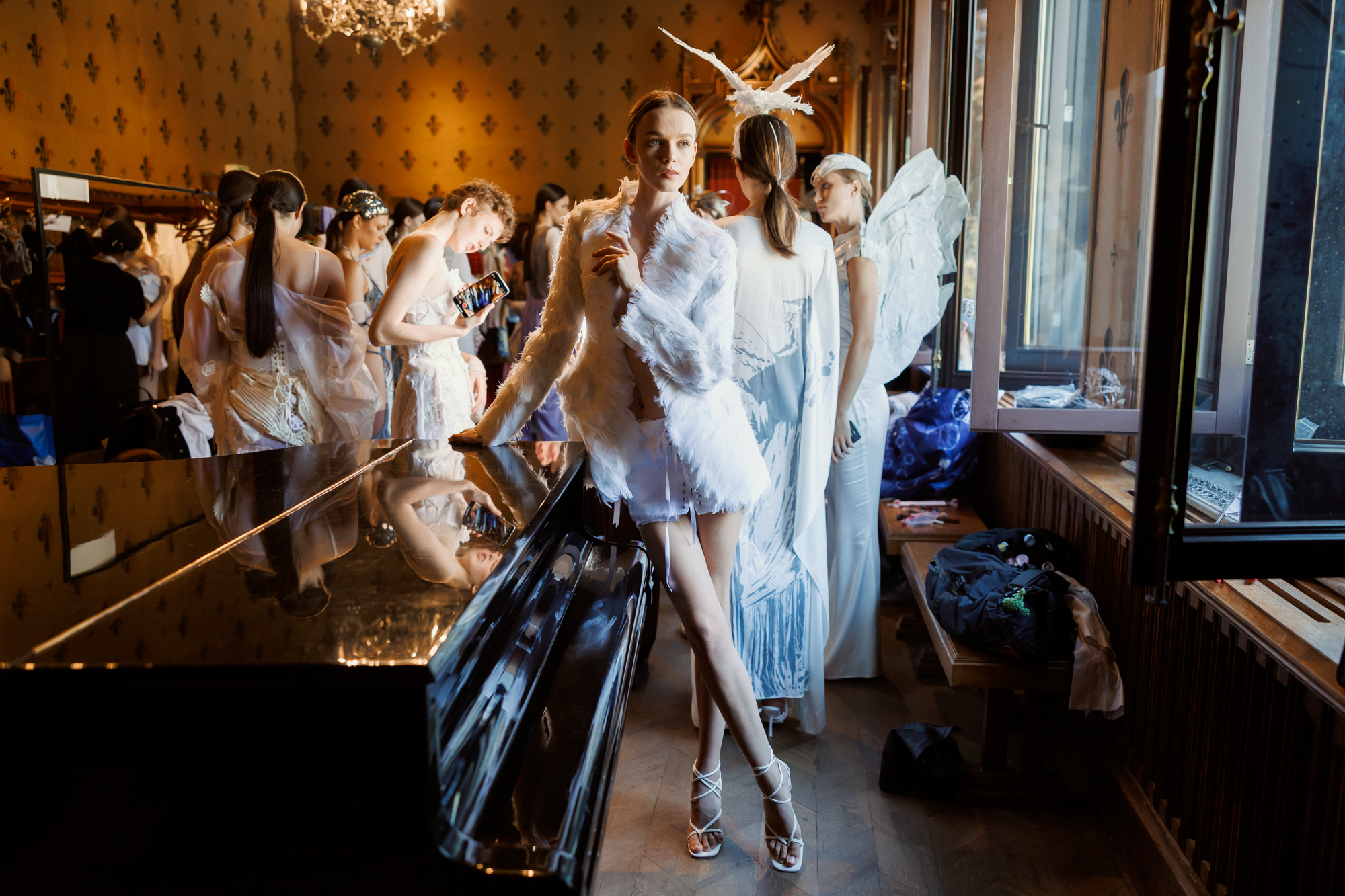 SS26: backstage. day 1