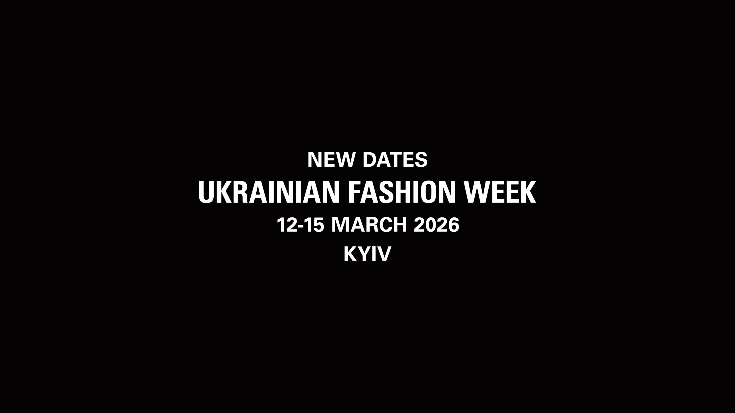 New Dates for UFW FW26–27