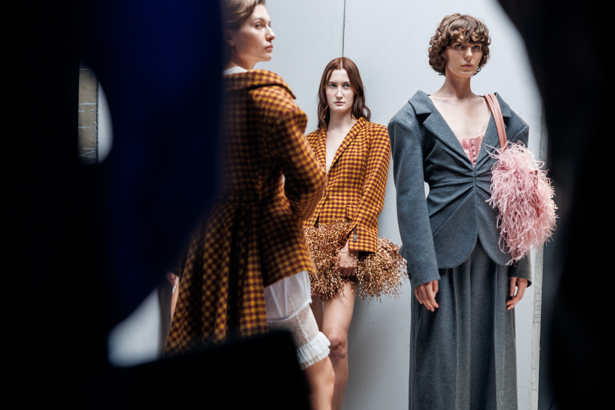 SS27 Backstage Day 1: the Coat by Katya Silchenko